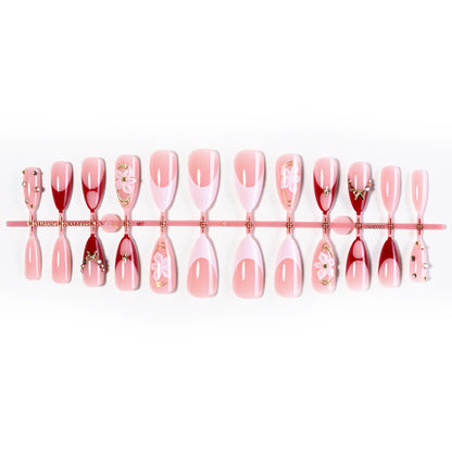 Decorative Nail Art Press-On Set Acalora