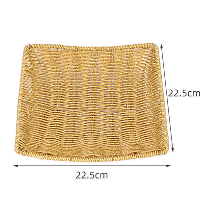 Handcrafted Natural Woven Tray Acalora