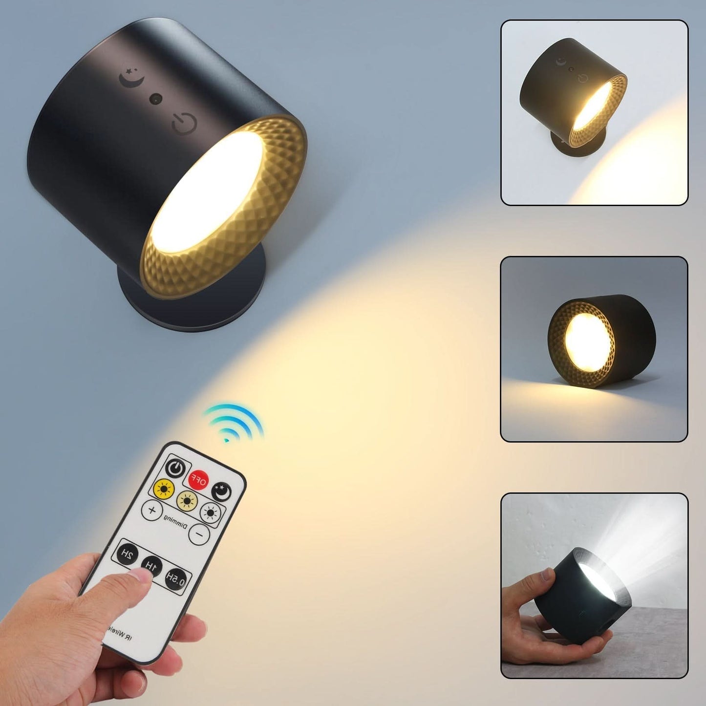 Skanto | LichtFlex Pro – Dimmable & Rotatable Design Lamp for Any Wall