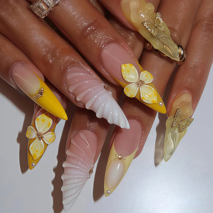 Artistic Butterfly Nail Art Set Acalora