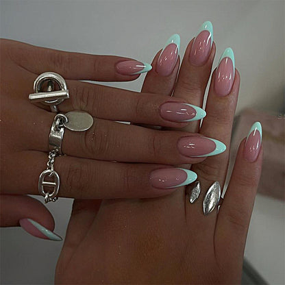 Elegant Press-On Nail Set with Soft Gel Finish Acalora
