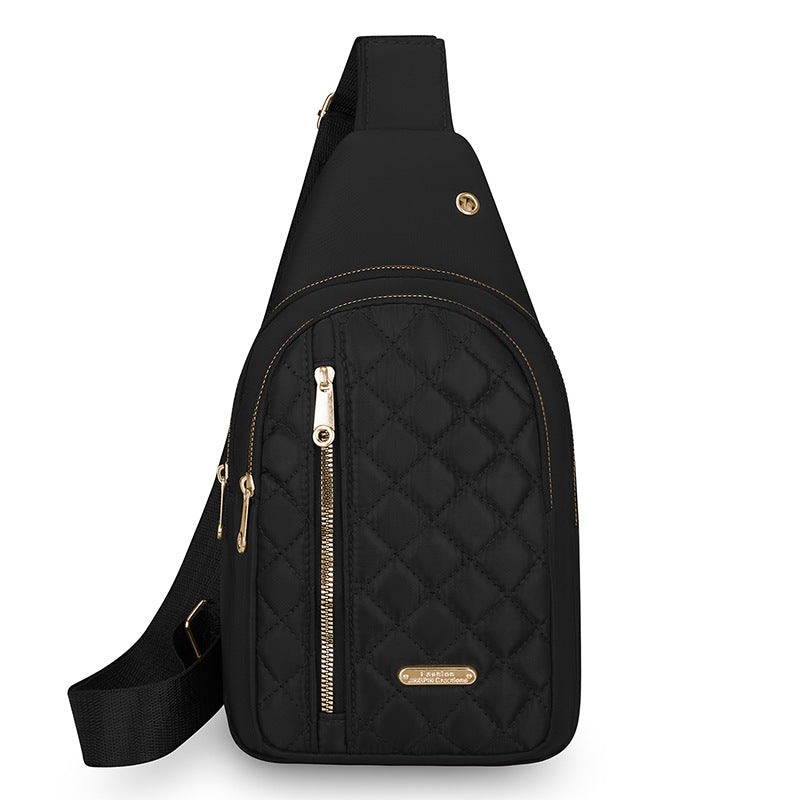 Quilted One-Shoulder Sling Bag Acalora
