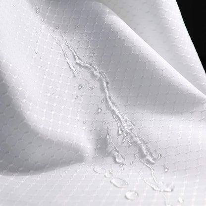 Textured Waterproof Shower Curtain