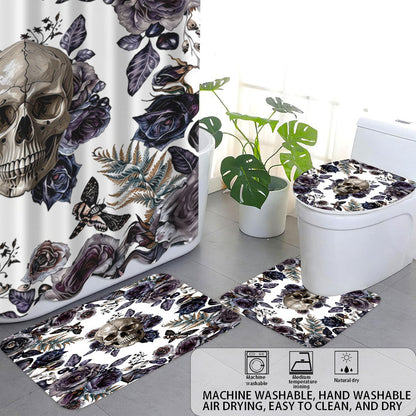 Artistic Skull Bathroom Décor Set
