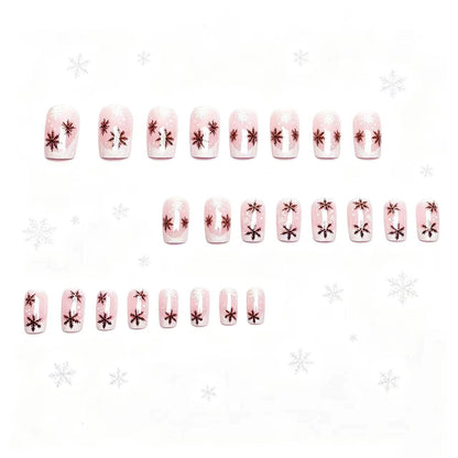 Winter-Themed Nail Art Set Acalora