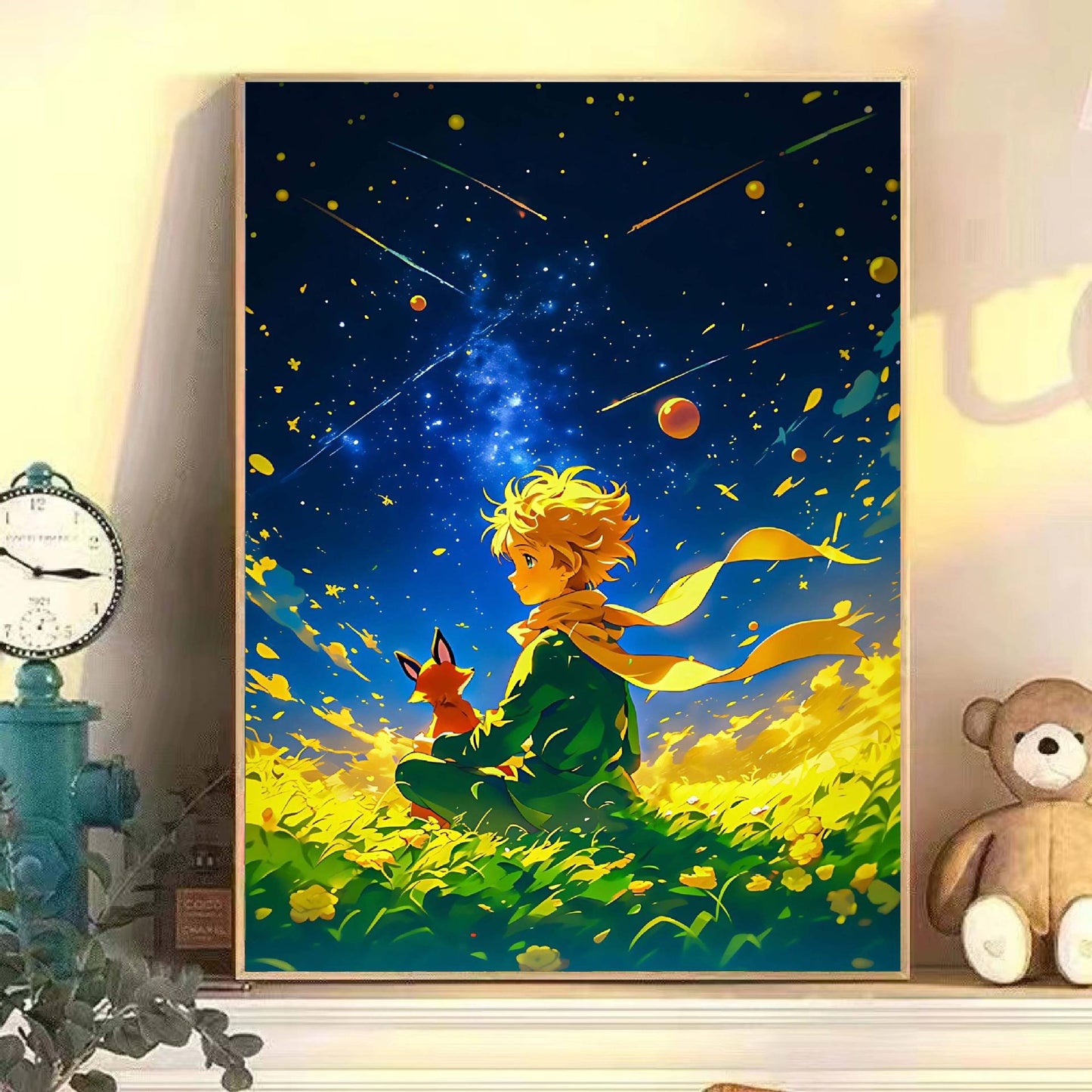 Whimsical Character Canvas Art Print