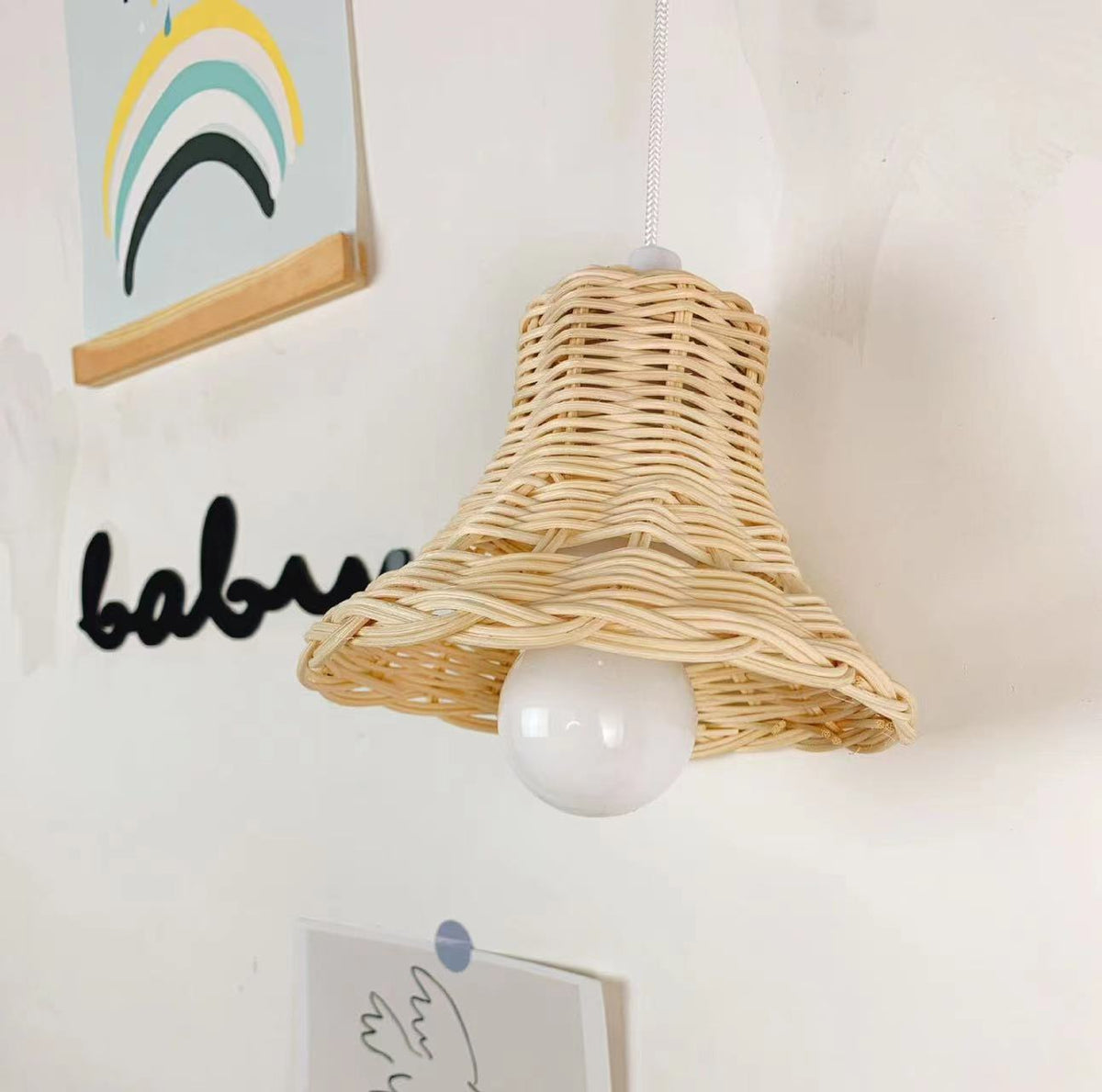 Rattan Hanging Lamp Acalora