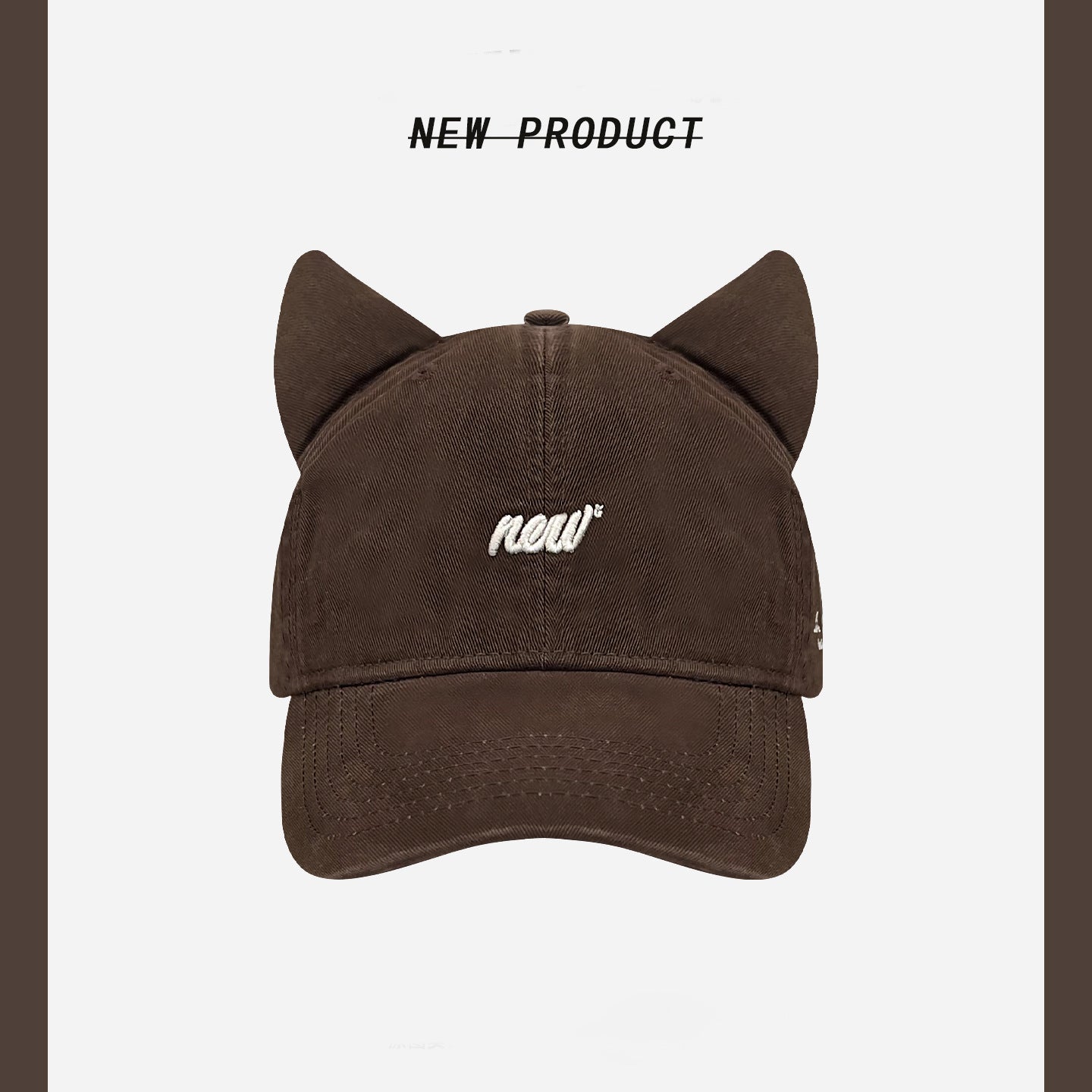Playful Cat Ear Baseball Cap