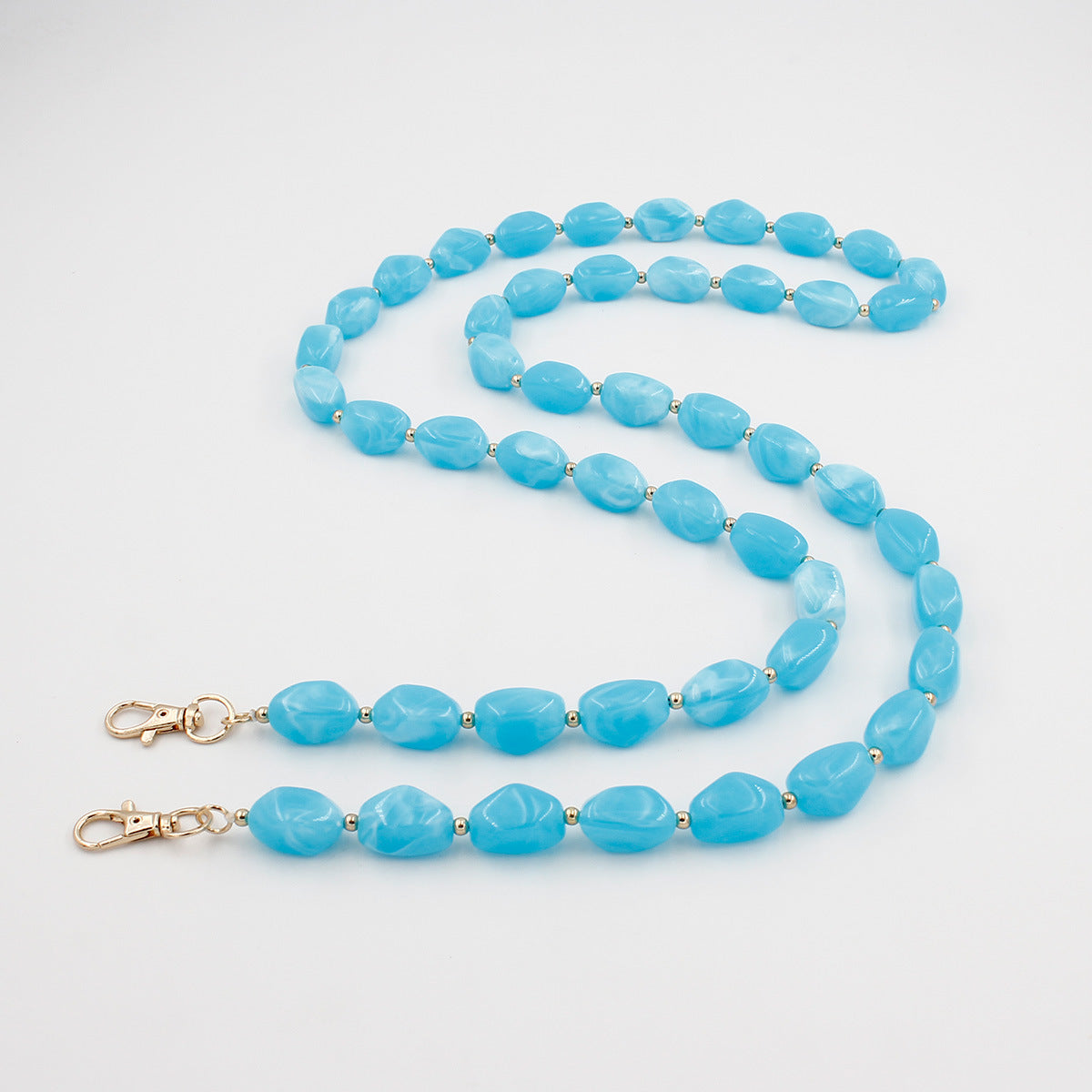 Elegant Beaded Eyewear Chain Acalora
