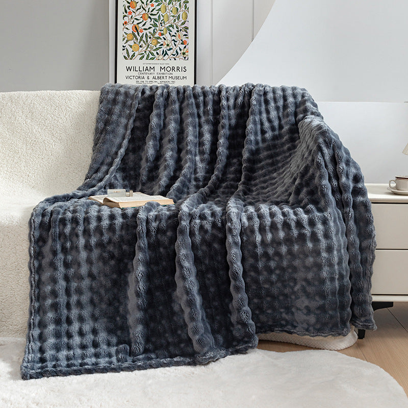 Unisex Plush Throw Blanket