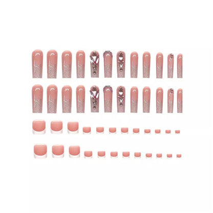 Elegant Press-On Nail Art Set Acalora