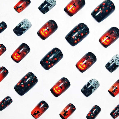 Halloween-Inspired Decorative Nail Art Acalora