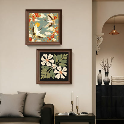 Flower theme Wall decoration