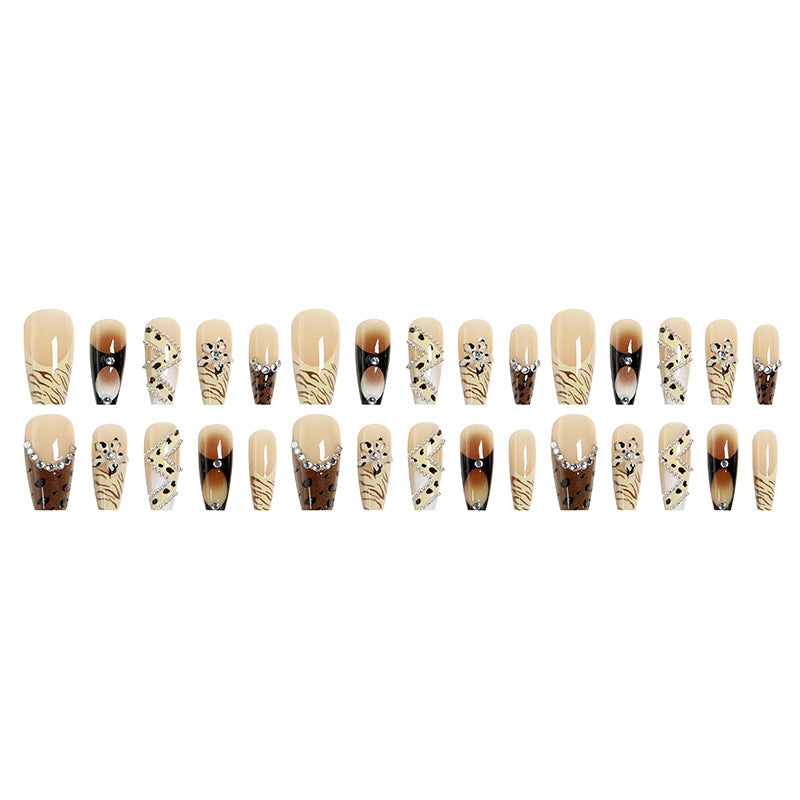 Artificial nail set with unique design Acalora