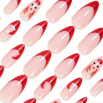 Creative Holiday-Themed Nail Art Set Acalora