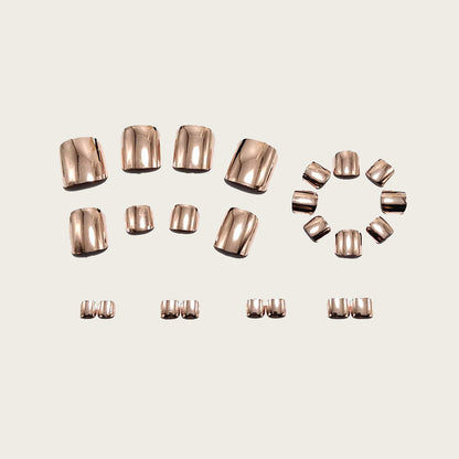 Artificial nails with glossy finish Acalora