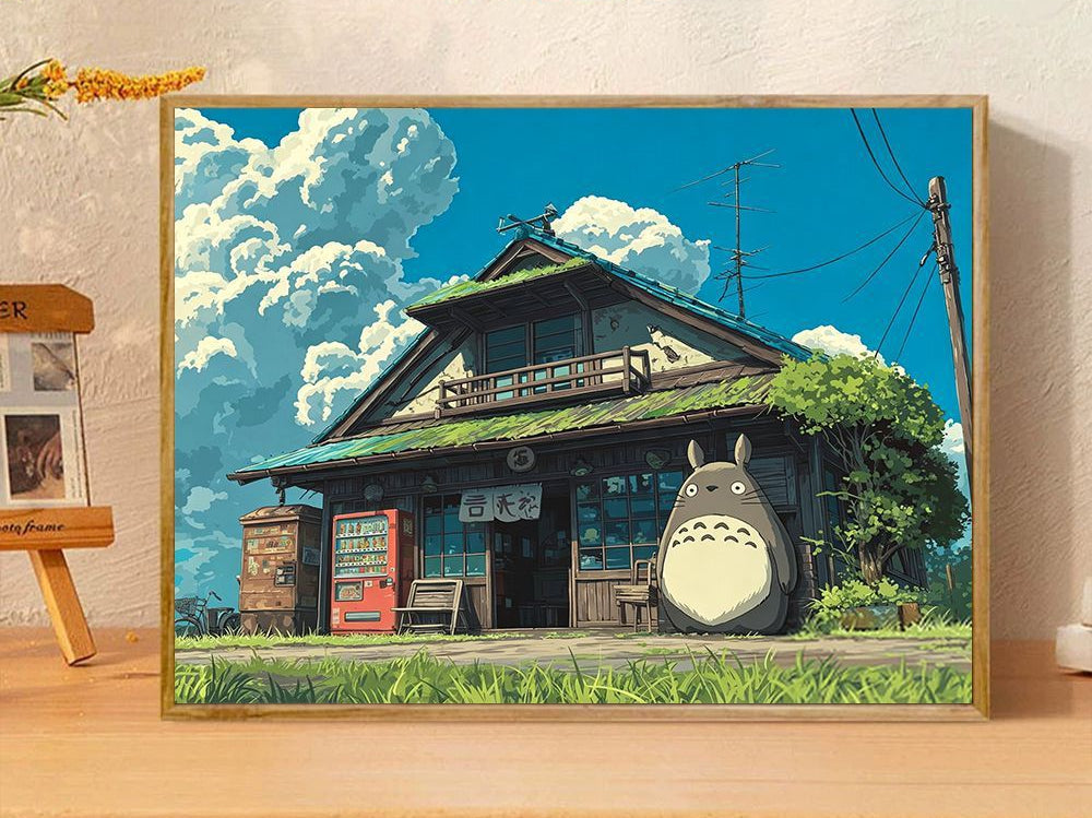 Whimsical Fantasy Illustration Canvas Art