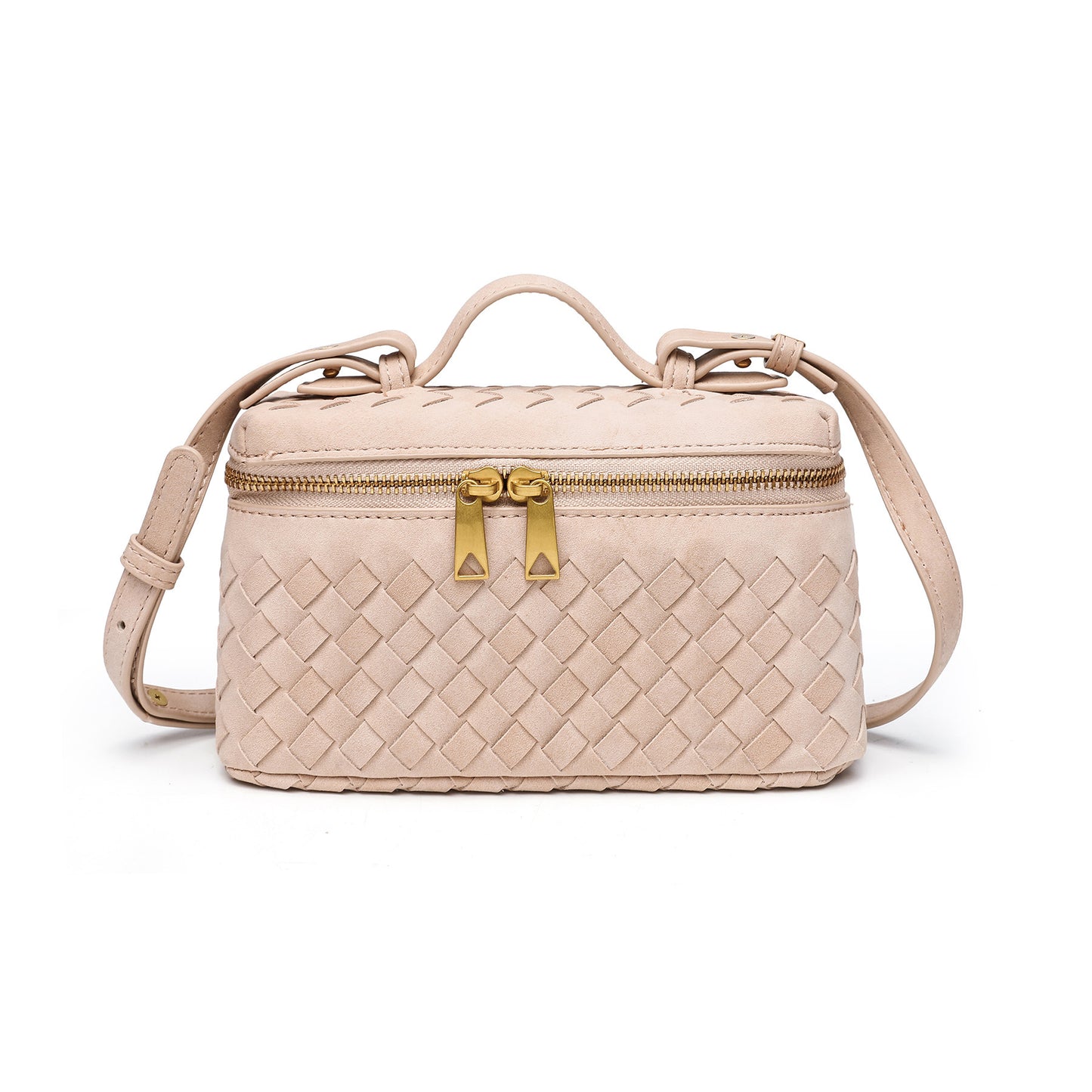Textured Suede Crossbody Handbag Acalora