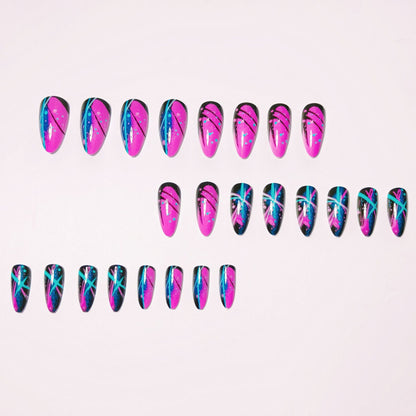 Creative Abstract Nail Art Acalora