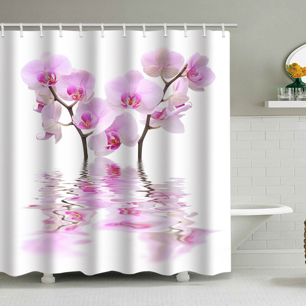 Artistic Floral Shower Curtain
