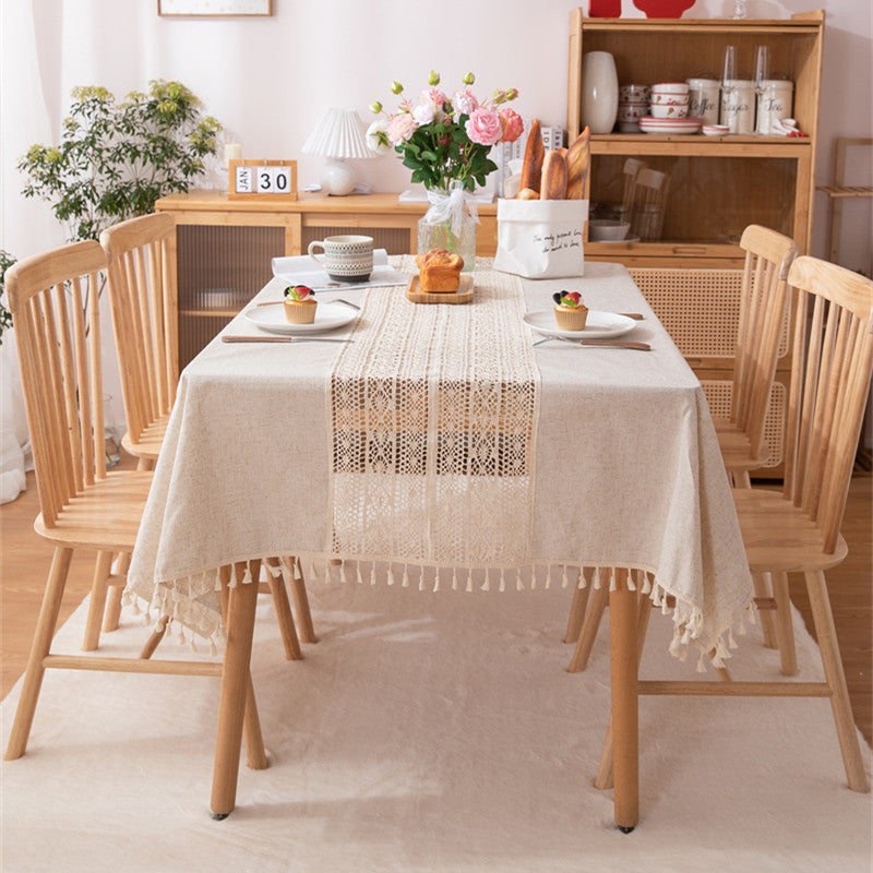 Decorative Linen Tablecloth