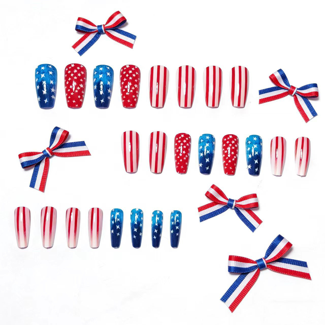 Patriotic Nail Art Acalora 1788155374