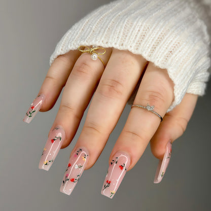Artificial nails with abstract patterns Acalora