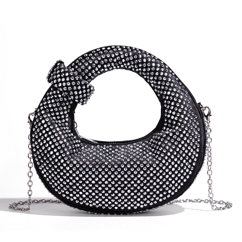 Chic Rhinestone-Embellished Handbag Acalora