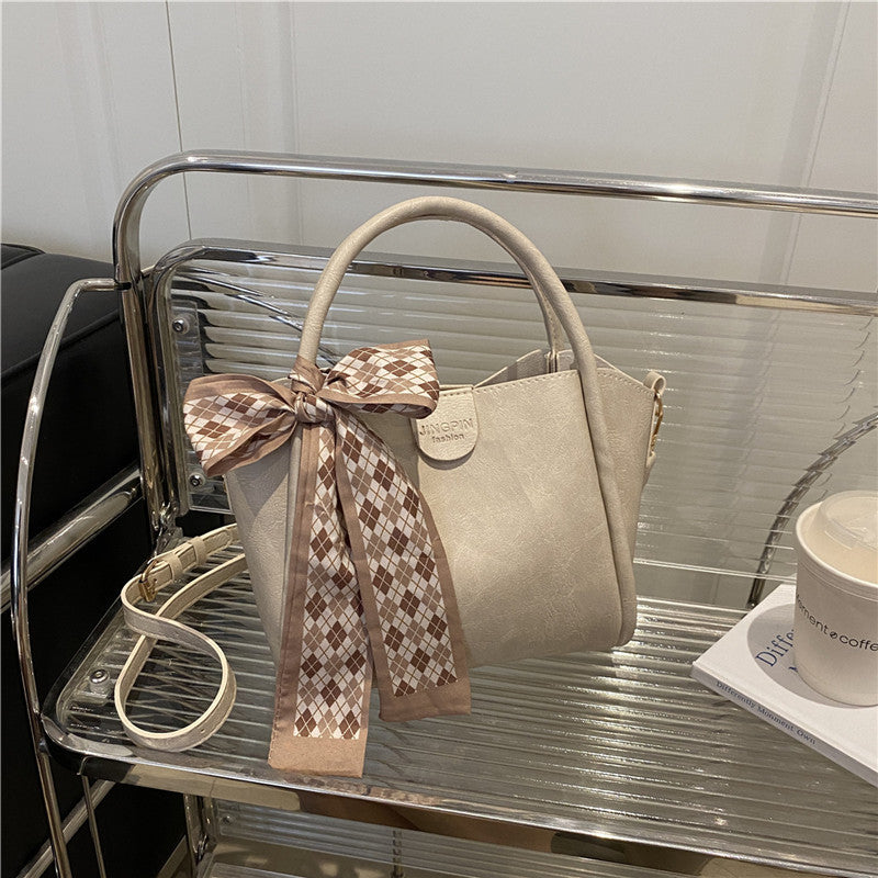 Elegant Bow Accent Handbag Acalora