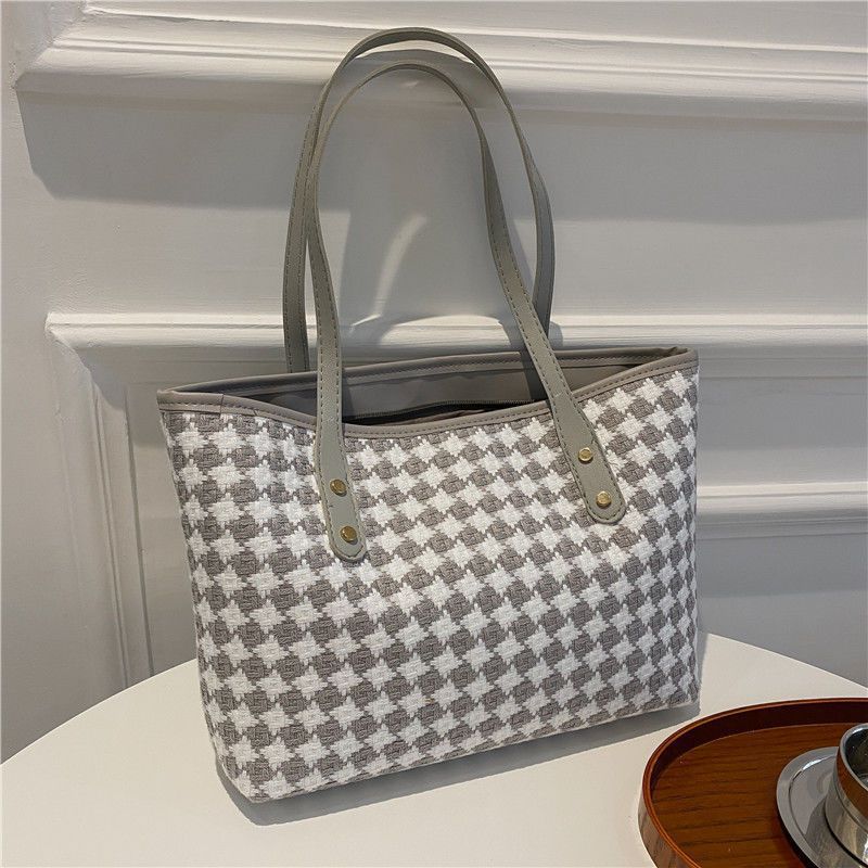 Decorative Woven Tote Bag Acalora