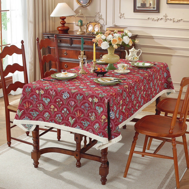 Artistic Geometric Table Cover