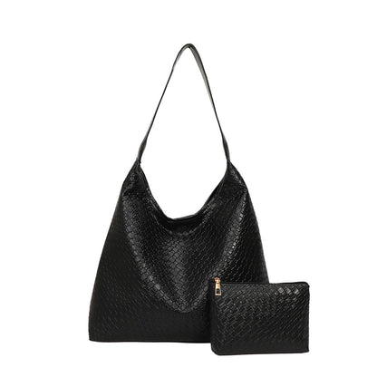 Woven Leather Shoulder Bag Acalora