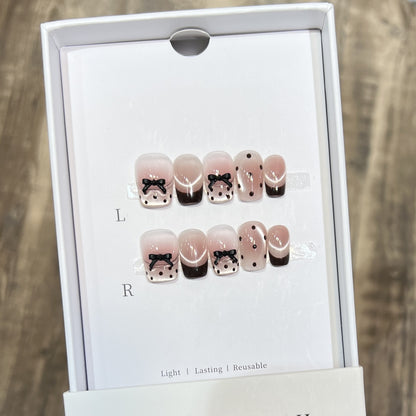 Whimsical Press-On Nail Art Set Acalora