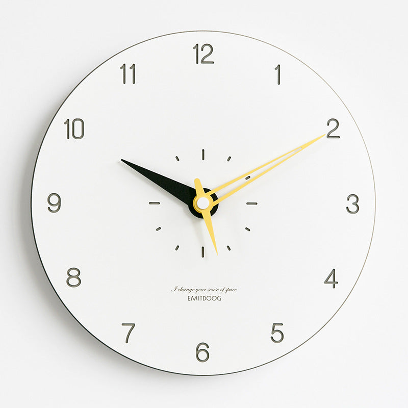 Skanto | Minimalist Modern Round Wall Decor Silent Clock