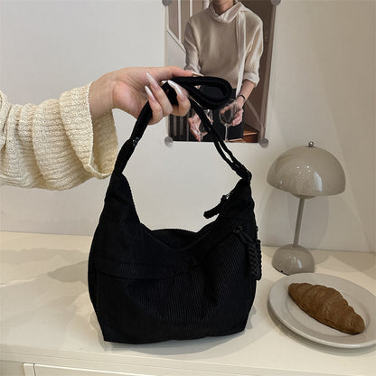 Eco-Friendly Ribbed Crossbody Bag Acalora