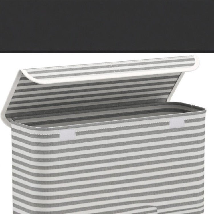 Multifunctional laundry storage box with bamboo lid Acalora