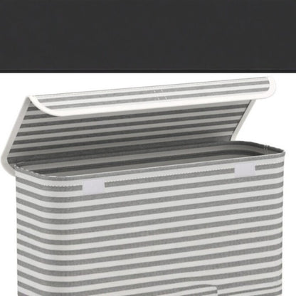 Multifunctional laundry storage box with bamboo lid Acalora