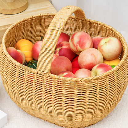 Handcrafted Woven Storage Basket Acalora