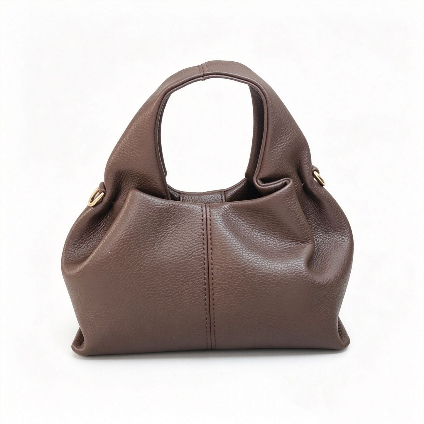 Chic Structured Leather Handbag Acalora