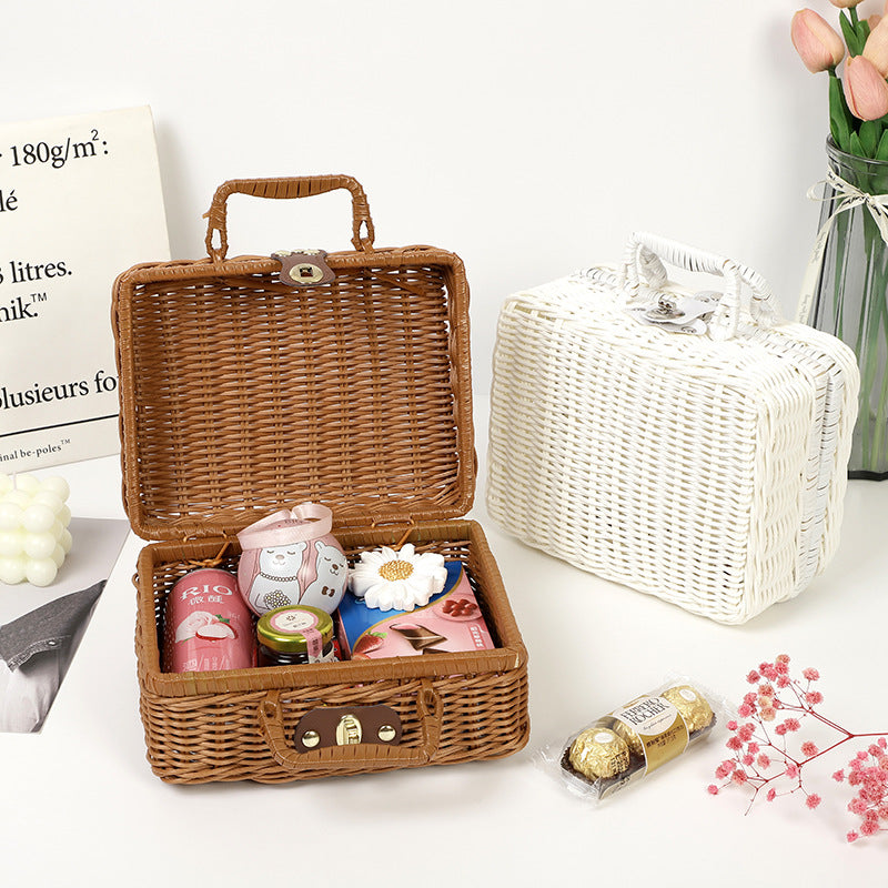 Decorative Woven Keepsake Box Acalora