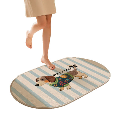 Cute Animal-Themed Bath Mat