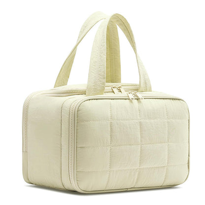 Quilted Multi-Compartment Lunch Tote Acalora