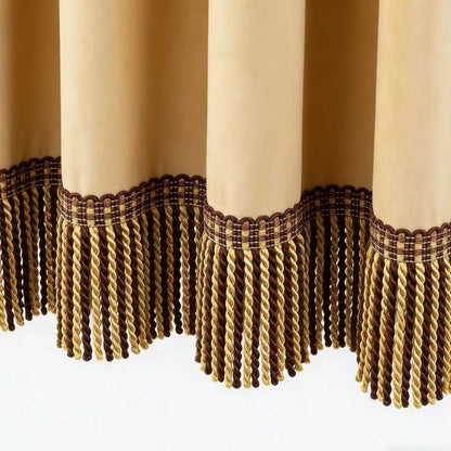 Noble curtain with fringe trim Acalora