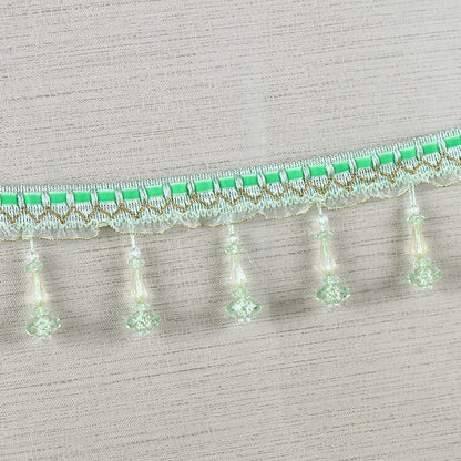 Decorative lace trim with pearls Acalora