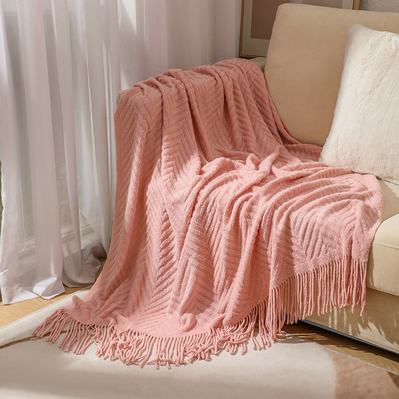 Unisex Cozy Knit Blanket