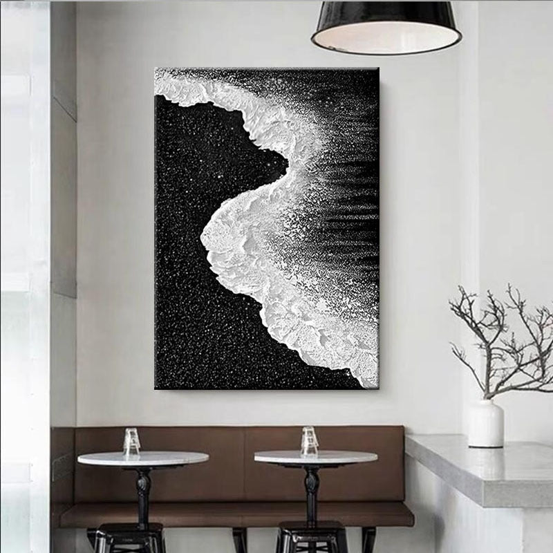 Modern Abstract Textured Wall Decoration