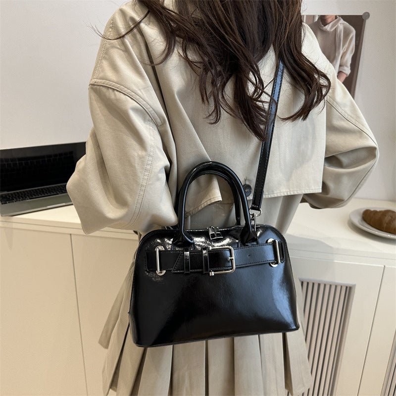 Structured Double Handle Handbag Acalora