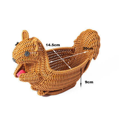 Decorative Wicker Duck Acalora