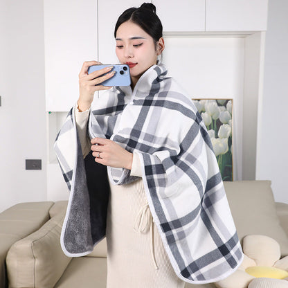 Ladies elegant warmkeeping poncho blanket Bowlift