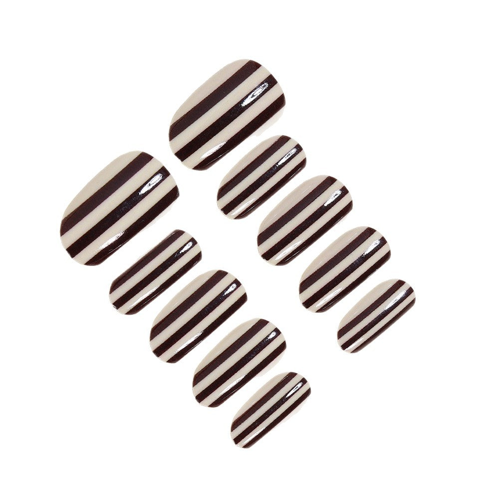 Striped Nail Art Wrap Set Acalora